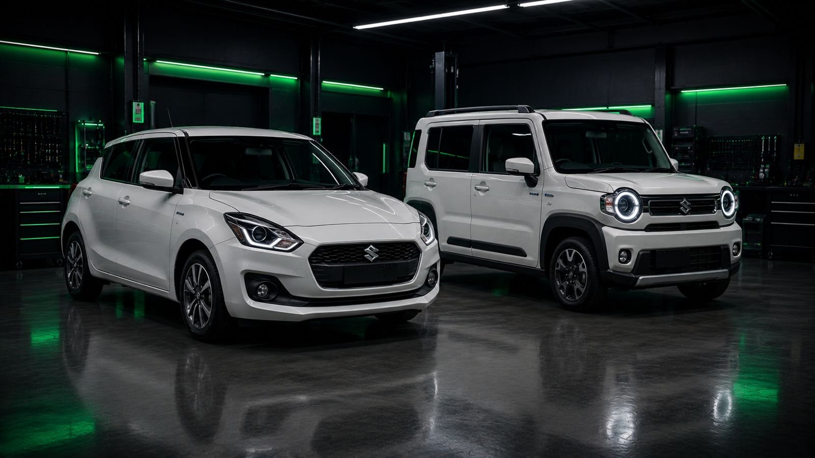 Suzuki hybrid vehicles - Swift Hybrid, Hustler